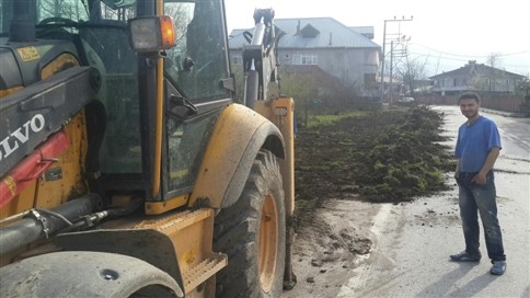 Küçücek Mahesi Girişi Genişletiliyor