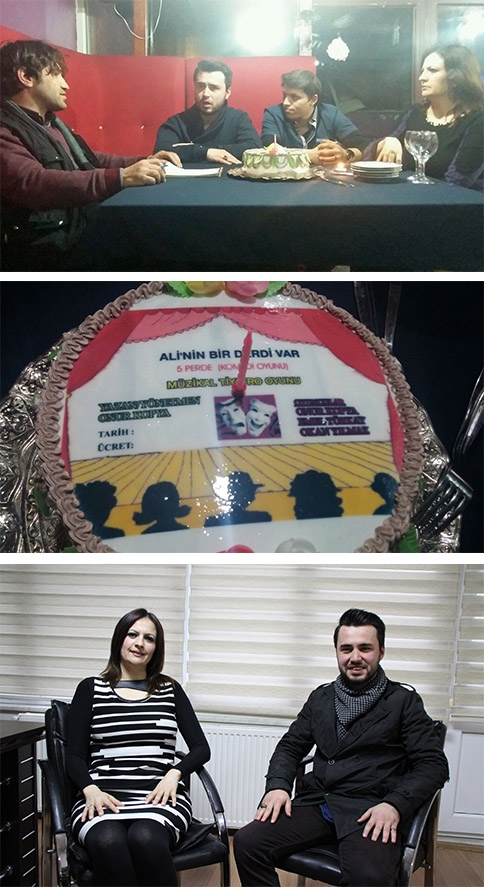 Akyazılı Harbi Tiyatro Grubu Birinci Yılını Kutladı