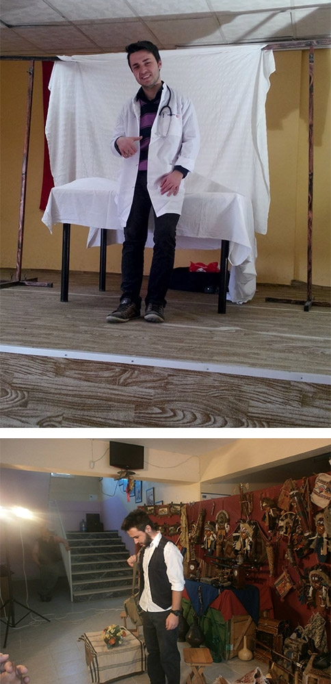 Akyazılı Harbi Tiyatro Grubu Birinci Yılını Kutladı