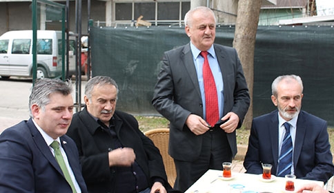 ODA BAŞKANLARI MHP ADAY ADAYI ZİHNİ AÇBA İLE BİR ARAYA GELDİLER