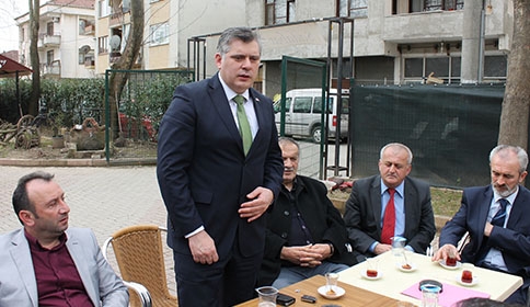 ODA BAŞKANLARI MHP ADAY ADAYI ZİHNİ AÇBA İLE BİR ARAYA GELDİLER