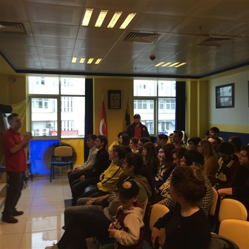 S.A.B.A.H Fenerbahçeliler Derneğinde seminer verdi.