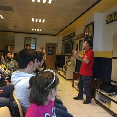 S.A.B.A.H Fenerbahçeliler Derneğinde seminer verdi.