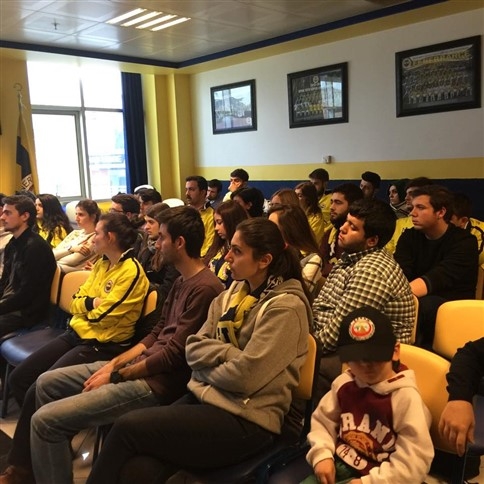 S.A.B.A.H Fenerbahçeliler Derneğinde seminer verdi.
