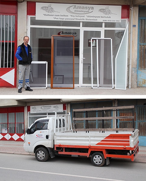 Amasya Alüminyum Teknolojiyi Sanat ve Estetik ile Buluşturdu