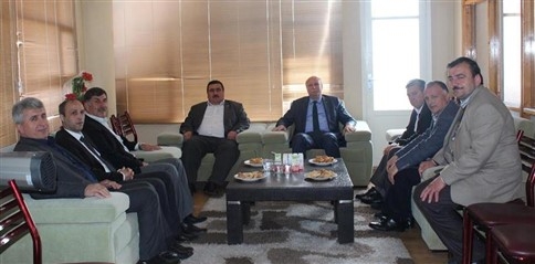 Azo Başkanı Bayraktar Hayırlı Olsun Ziyaretinde Bulundu