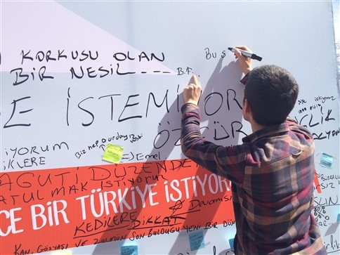 Gençler ne istiyor? Fikir Duvarı Etkinliği 
