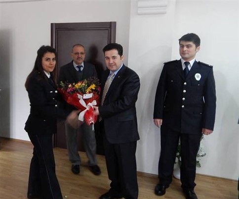 İlçe Emniyet Teşkilatı Kaymakam Bı’ yı Ziyaret Etti