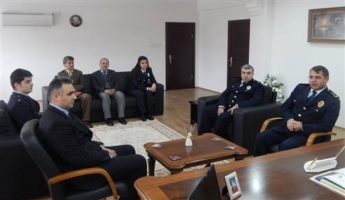 İlçe Emniyet Teşkilatı Kaymakam Bı’ yı Ziyaret Etti