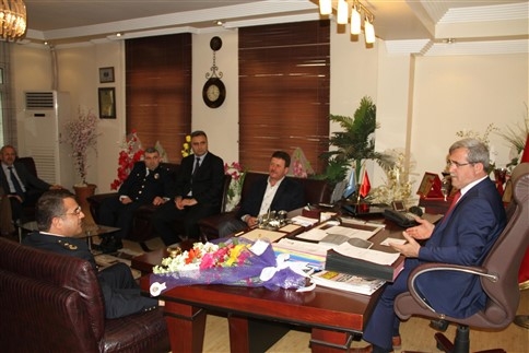 Akyazı Emniyetinden Ziyaret