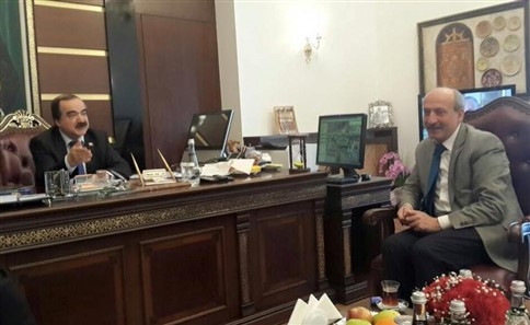 Ak Parti İlçe Teşkilatı Vali Coş’a Nezaket Ziyaretinde Bulundular
