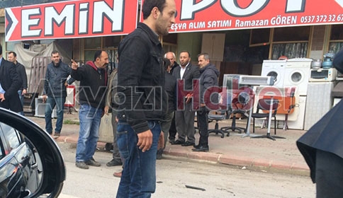 Ada Caddesinde Zincirleme Kaza