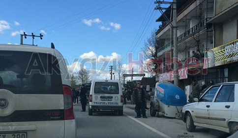 Ada Caddesinde Zincirleme Kaza