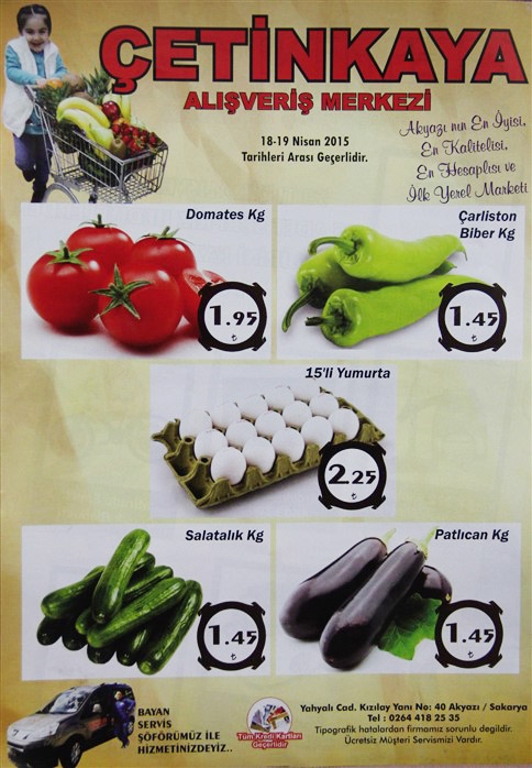 Market Alışverişini Cumartesi Yapın Kazanın 