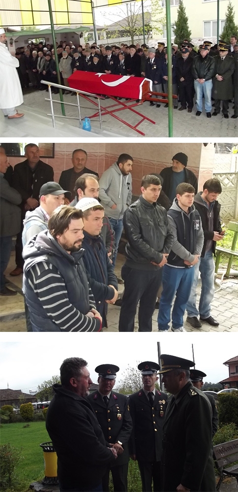 Vefat eden Kore Gazisine ASKERİ TÖREN 