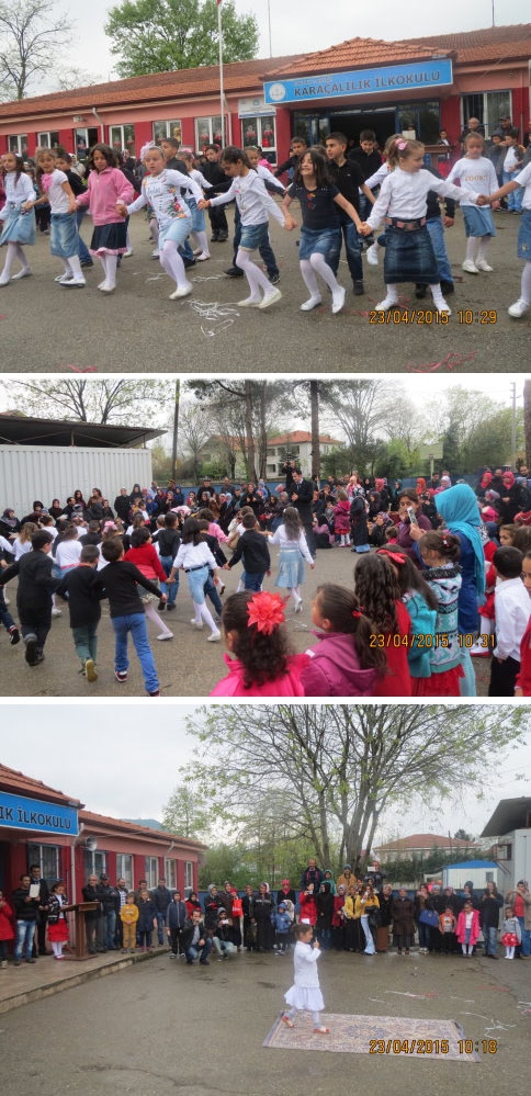 Karaçalılık İlkokulu’nda Çoşkulu Kutlama