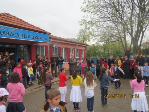 Karaçalılık İlkokulu’nda Çoşkulu Kutlama