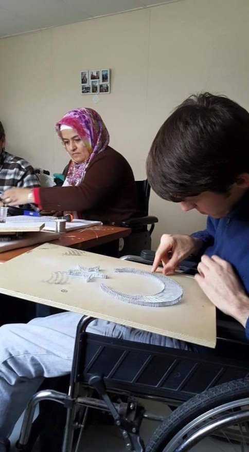 AKYAZI SGM’DE ENGELSİZ GÜLEN YÜZLER 