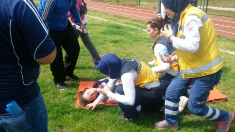 Öğrenciler Şampiyonluk İçin Koştular