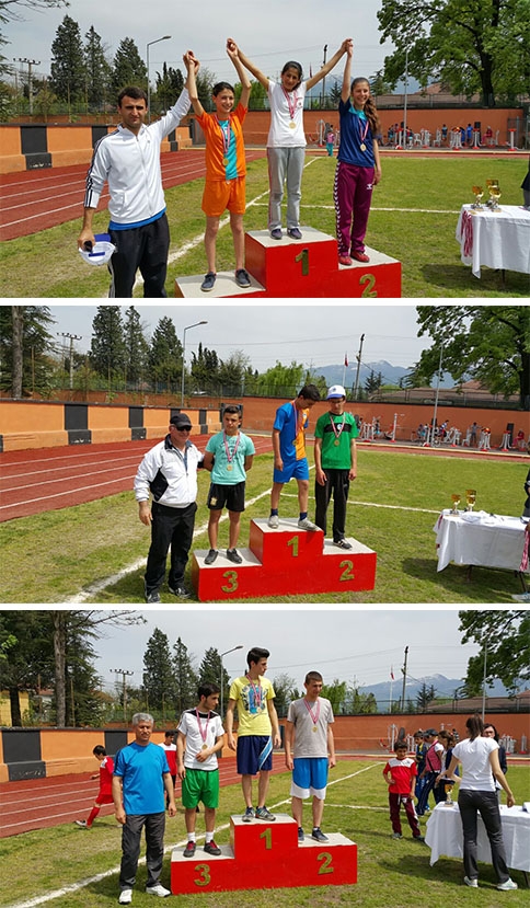 Öğrenciler Şampiyonluk İçin Koştular