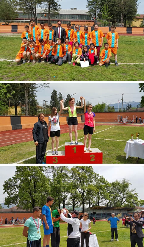 Öğrenciler Şampiyonluk İçin Koştular