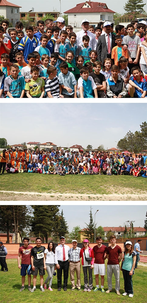 AKYAZI BELEDİYESİ SPOR ŞENLİKLERİ ATLETİZM YARIŞMASI İLE DEVAM ETTİ.