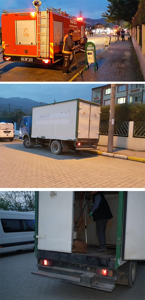 Kuzuluk Mahesinde Kuduz Köpek Paniği