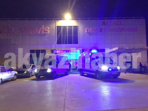 Pazarköy'de Trafik Kazası 2 Yaralı