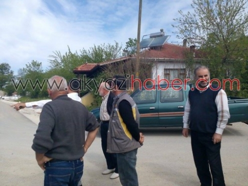 Kuzuluk Mahesinde Ortam Bir Anda Gerildi 