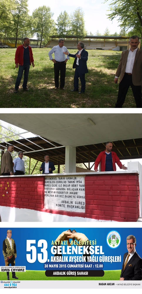 Tarihi Akbalık Yağlı Güreşleri Hazırlıkları Başladı