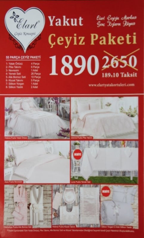 Elmas Tekstil Marketten Anneler Günü Kampanyası 