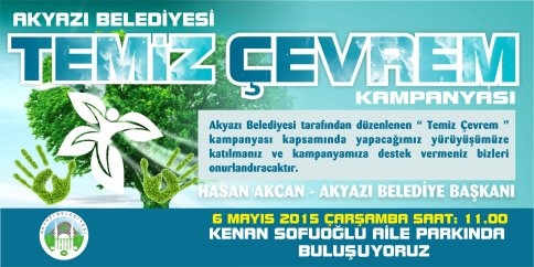 Çevreye Duyarsız Kalma ! 