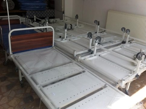 Hayırsever İş Adamı 10 Adet Hasta Yatağı Bağışladı