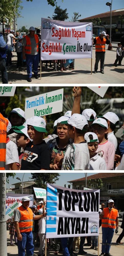 TEMİZ ÇEVREM YÜRÜYÜŞÜ YAPILDI