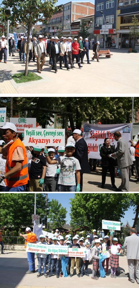 TEMİZ ÇEVREM YÜRÜYÜŞÜ YAPILDI