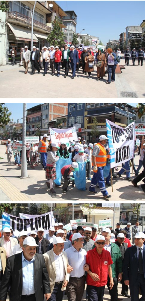 TEMİZ ÇEVREM YÜRÜYÜŞÜ YAPILDI