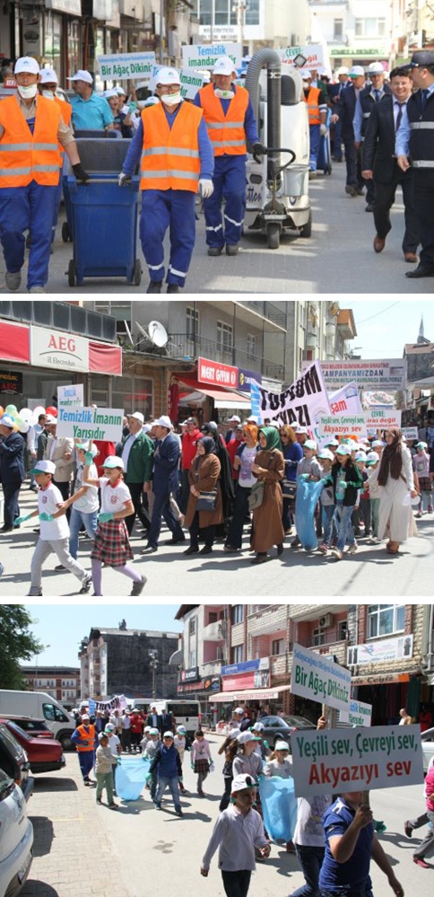 TEMİZ ÇEVREM YÜRÜYÜŞÜ YAPILDI