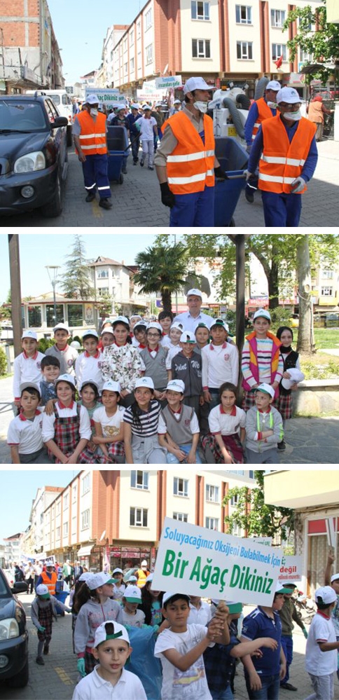 TEMİZ ÇEVREM YÜRÜYÜŞÜ YAPILDI