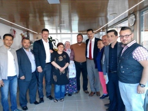 Ali İhsan Yavuz Kuzuluk'ta Esnafı Ziyaret Etti