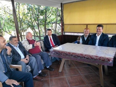 Ali İhsan Yavuz Kuzuluk'ta Esnafı Ziyaret Etti