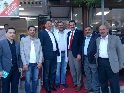 Ali İhsan Yavuz Kuzuluk'ta Esnafı Ziyaret Etti