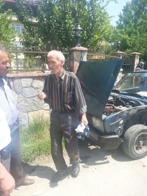 Pazarköy Yolunda Trafik Kazası