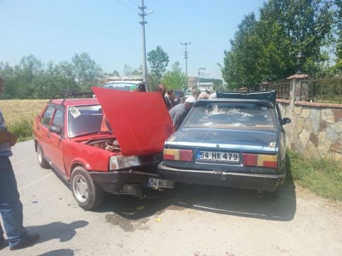 Pazarköy Yolunda Trafik Kazası