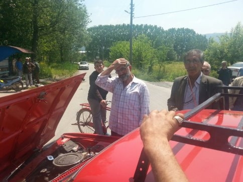 Pazarköy Yolunda Trafik Kazası