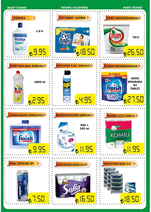 Temizlik Ürünlerinde En İddialı Fiyatlar