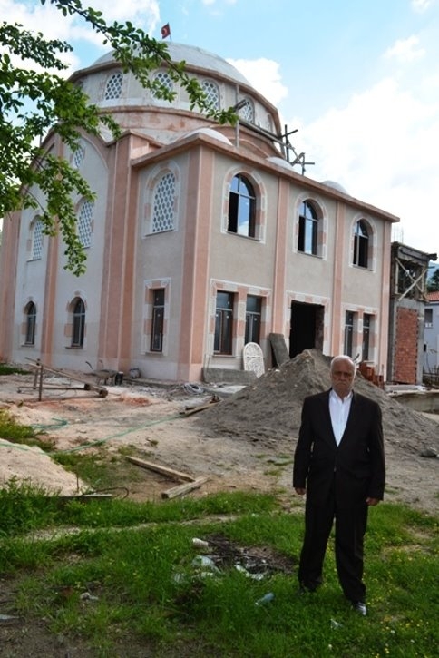 ASİYE HANIM MERKEZ CAMİİ İNŞAATI SÜRÜYOR