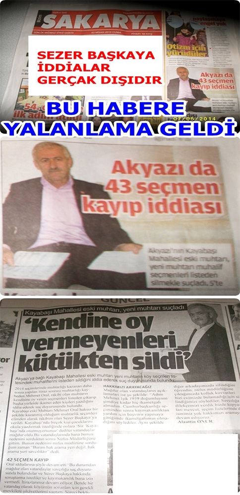 Muhtar Başkaya: Hukuksuz Bir İşlem Yapılmamıştır