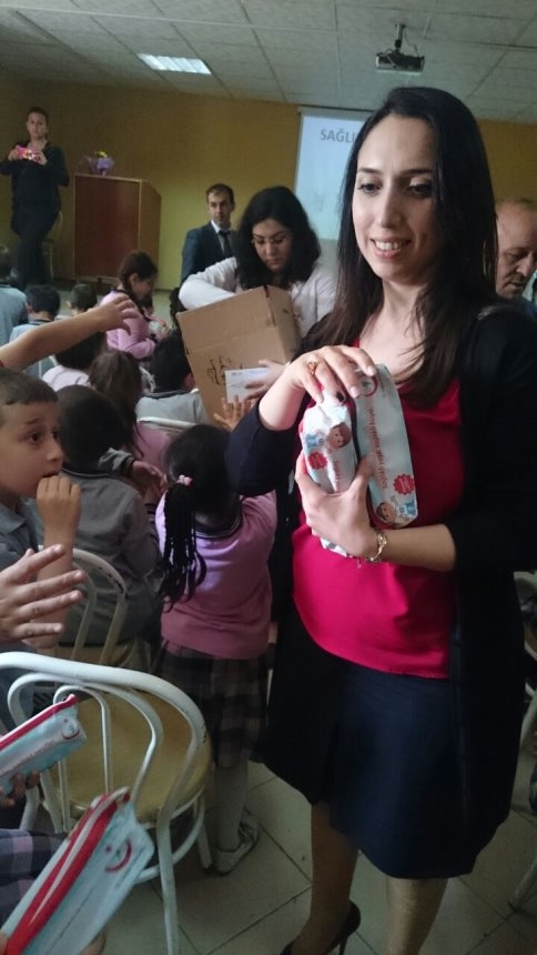 Atatürk İlkokulu’nda Diş Sağlığı Konulu Seminer Verildi.