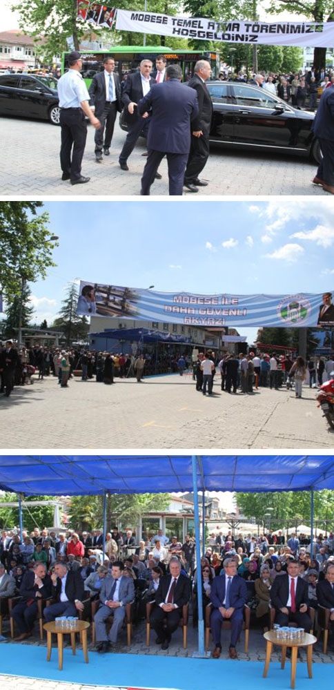 Akyazı’da Mobese Temel Atma Töreni Yapıldı