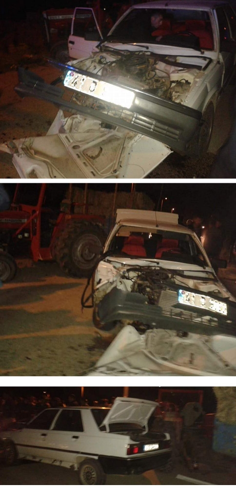 Taşburun'da Trafik Kazası